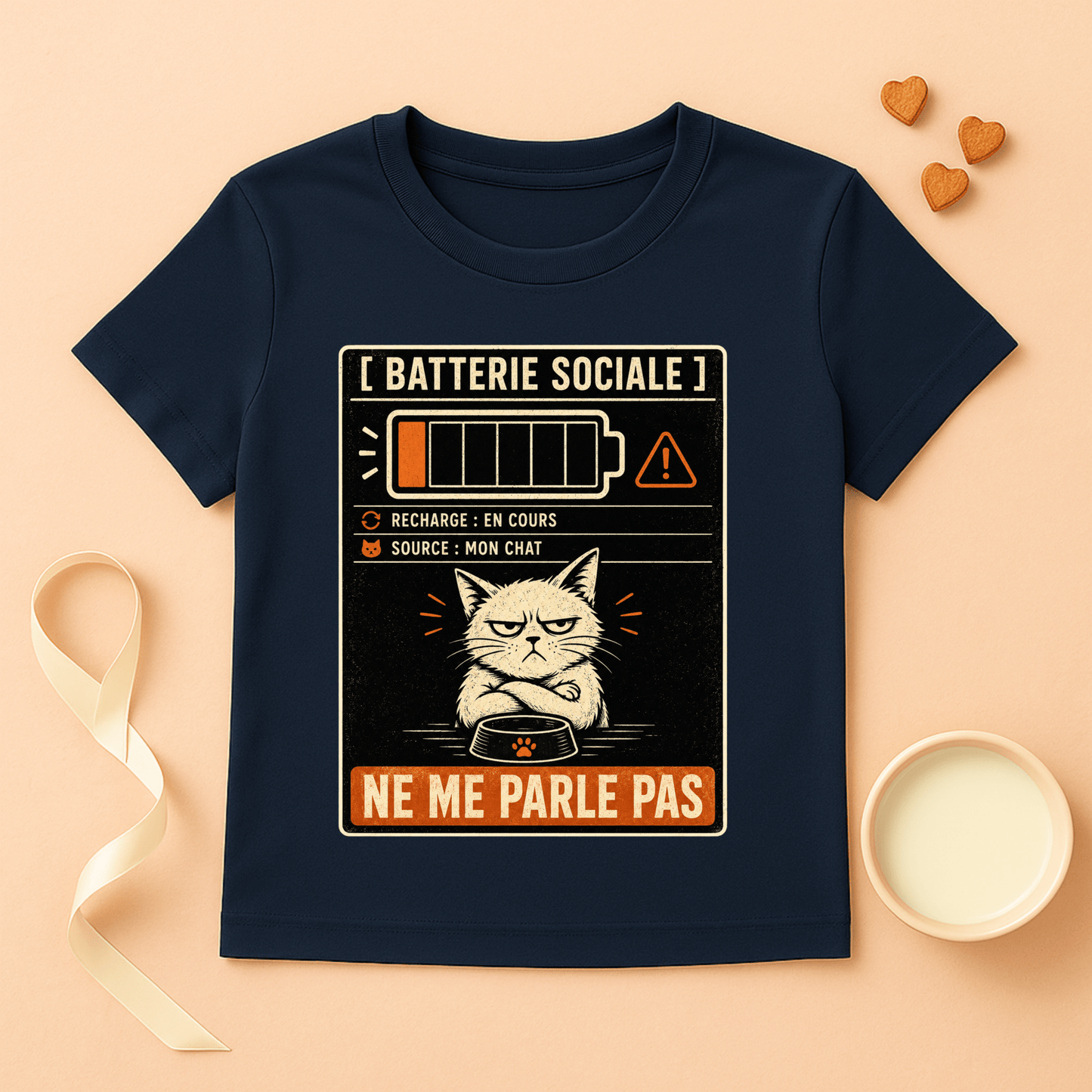 T-Shirt Batterie Low