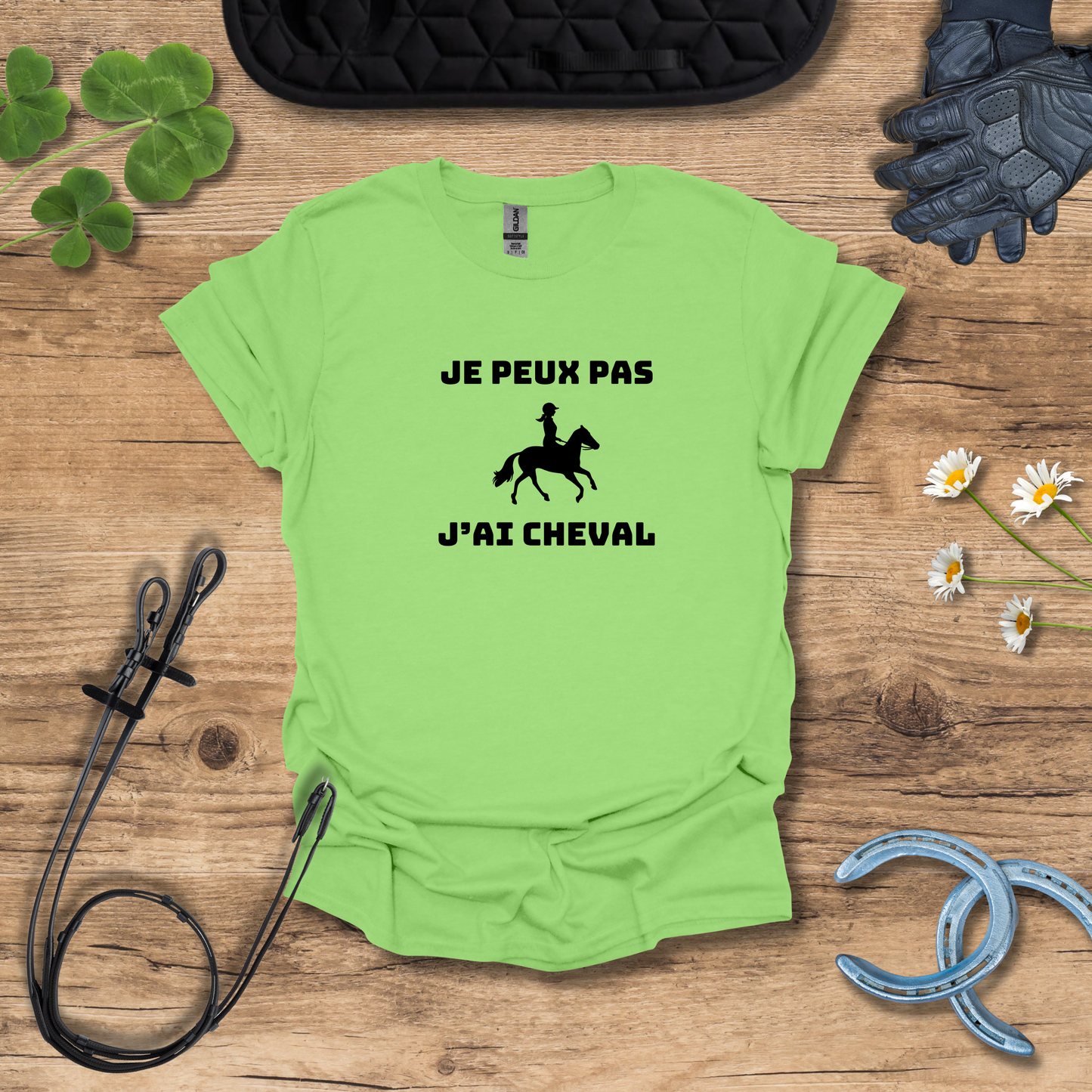 T-Shirt J'ai Cheval