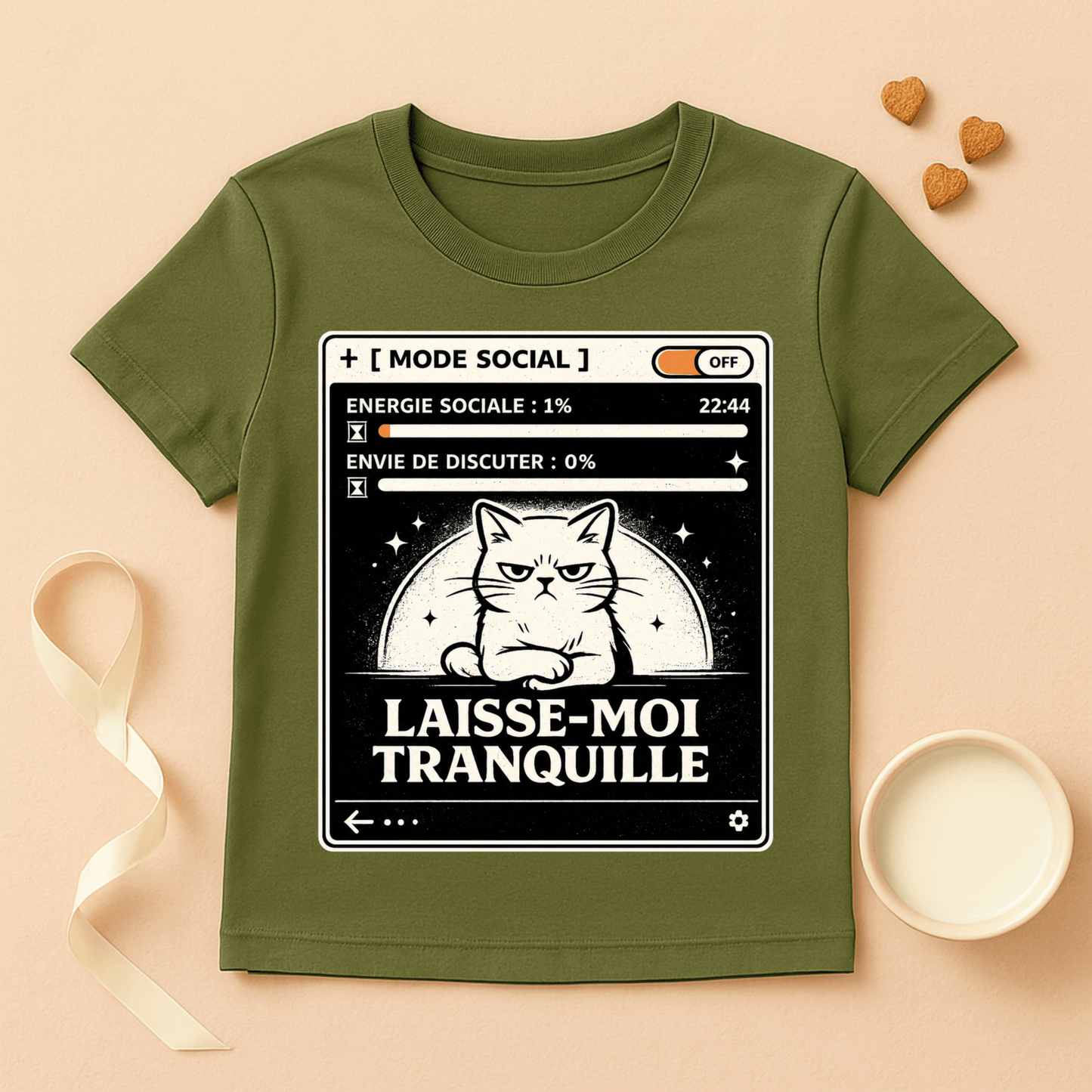T-Shirt Mode Social