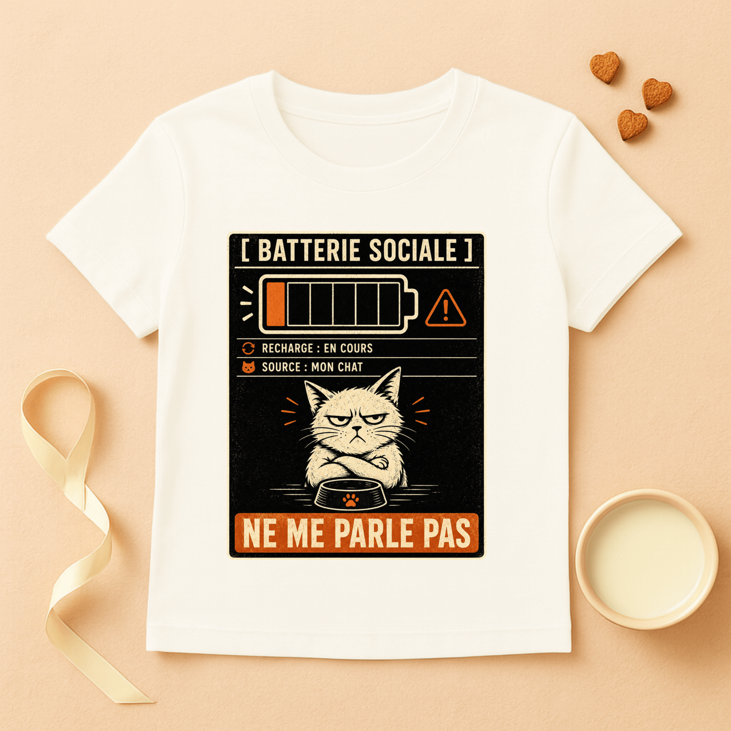 T-Shirt Batterie Low
