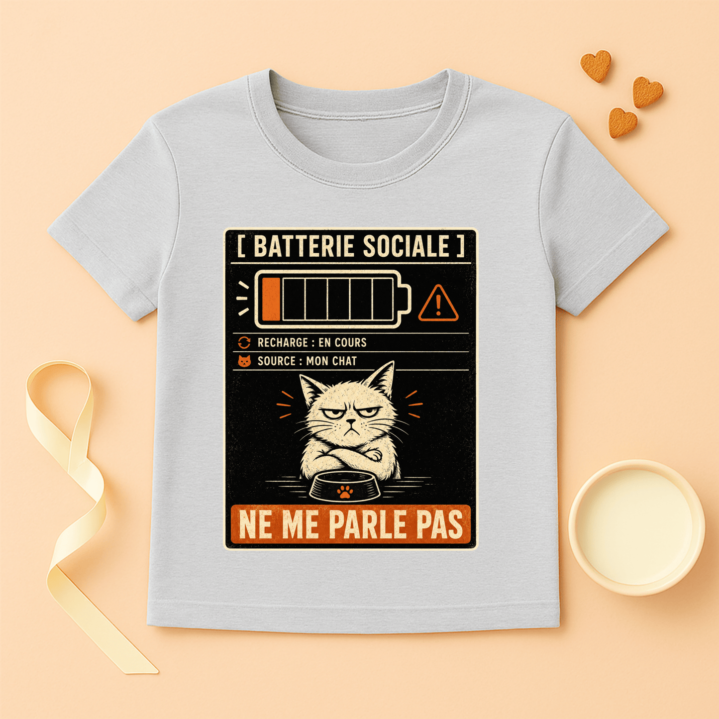 T-Shirt Batterie Low