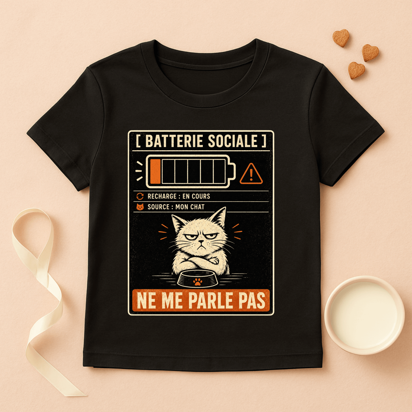 T-Shirt Batterie Low