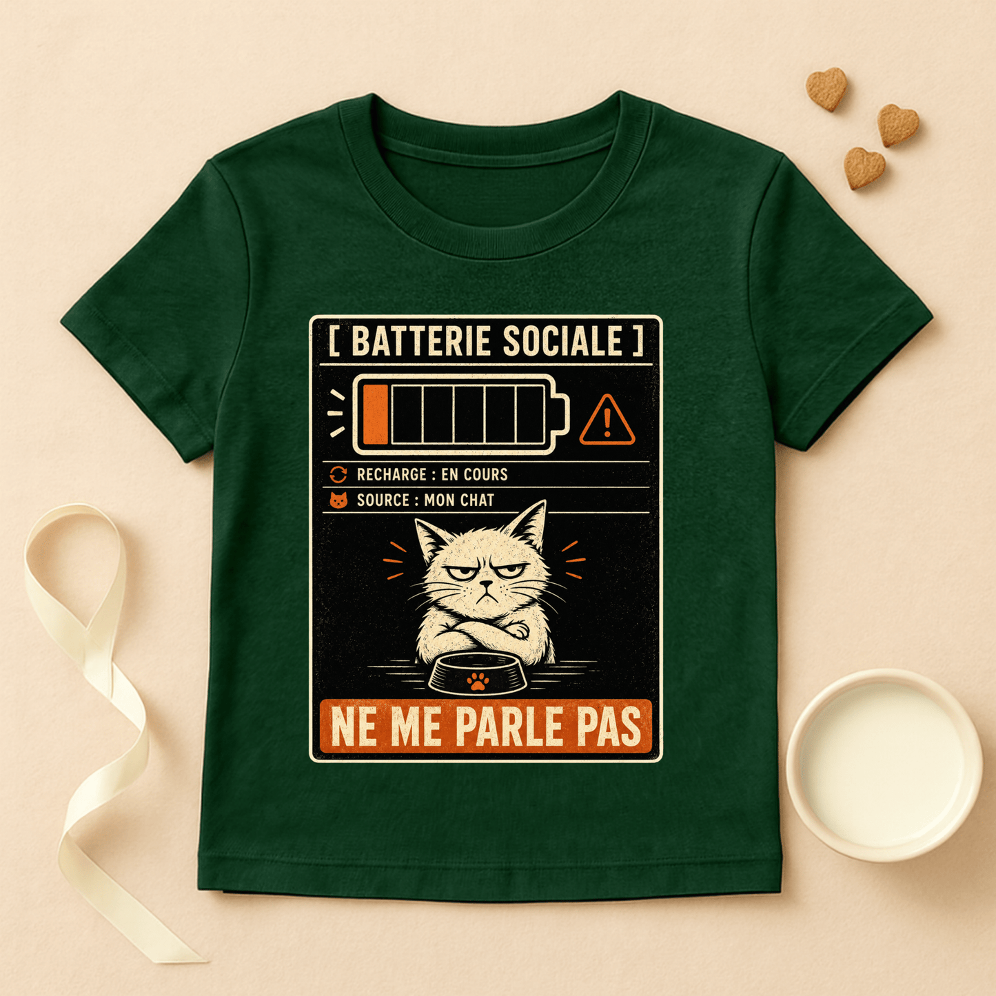 T-Shirt Batterie Low