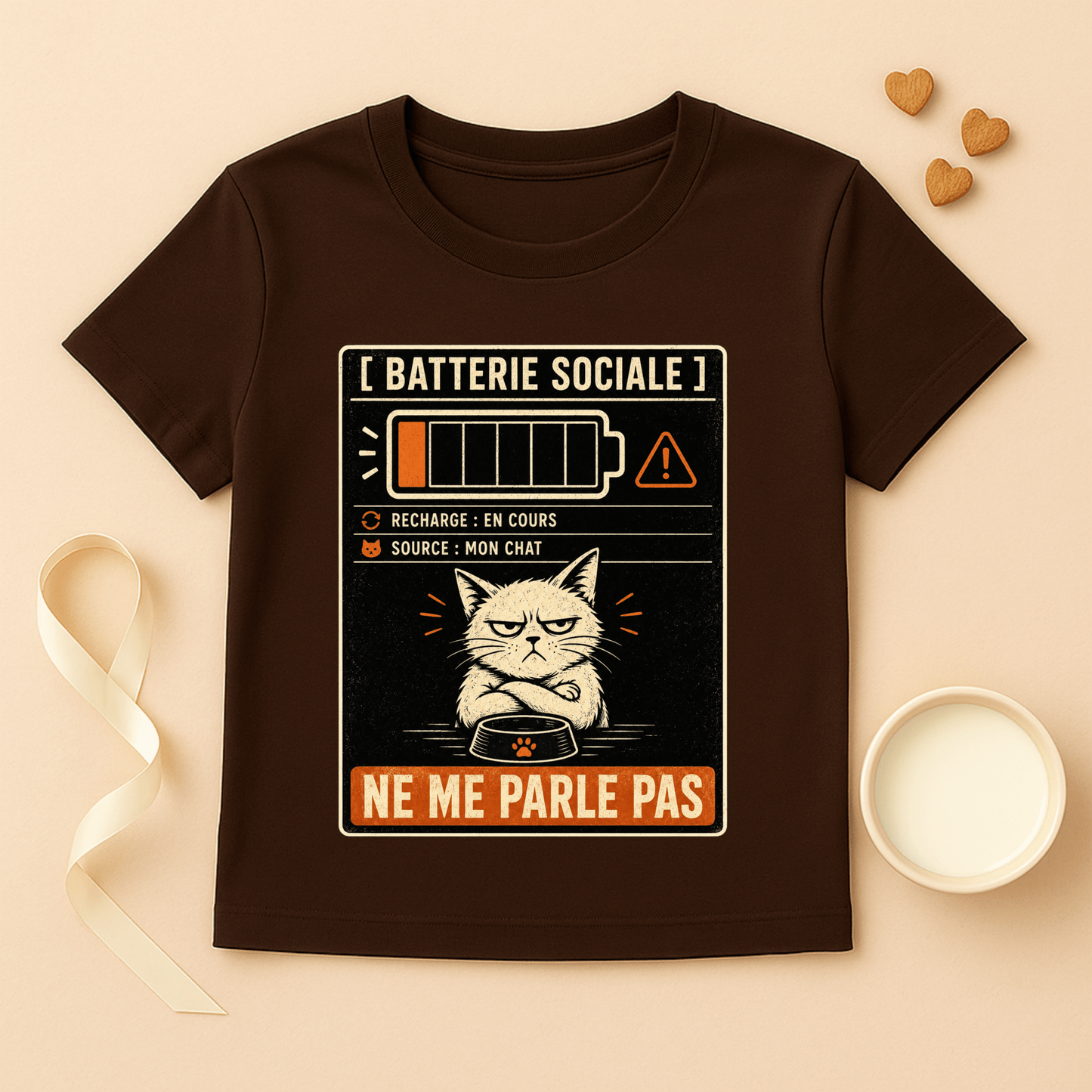 T-Shirt Batterie Low