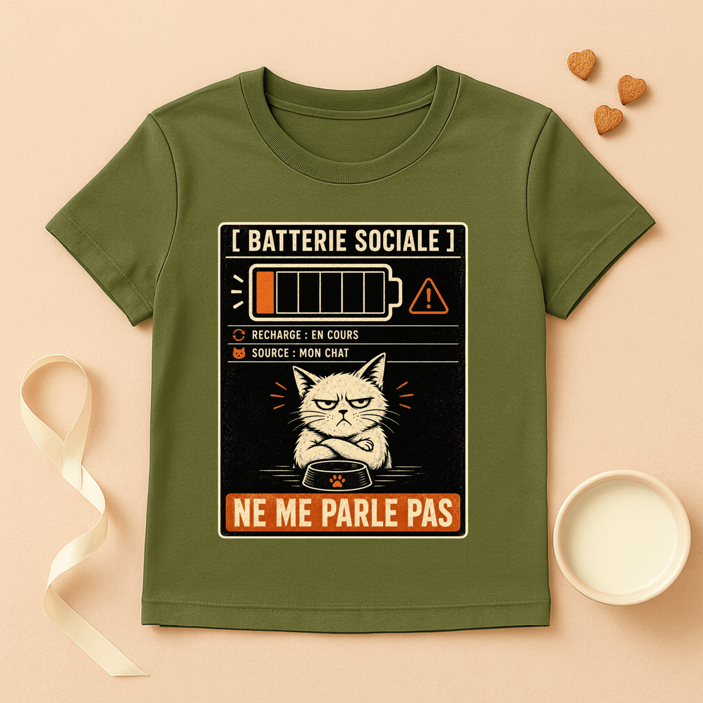 T-Shirt Batterie Low