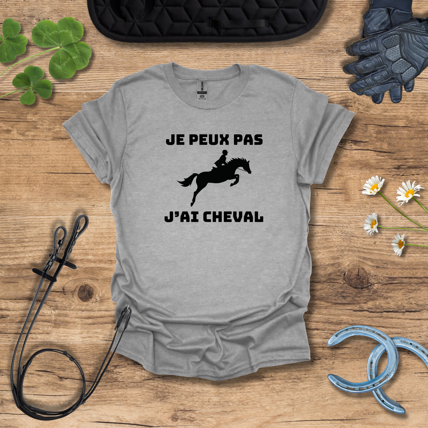 T-Shirt J'ai Cheval