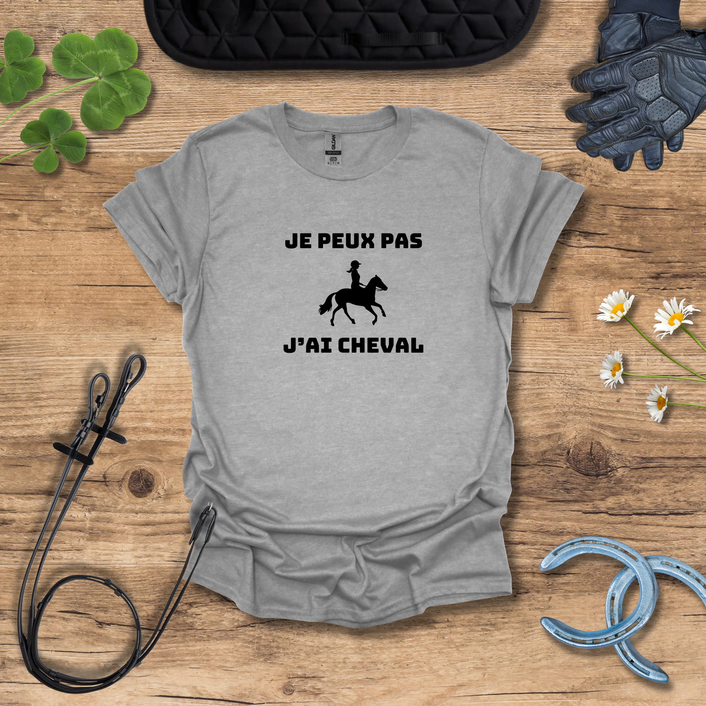 T-Shirt J'ai Cheval