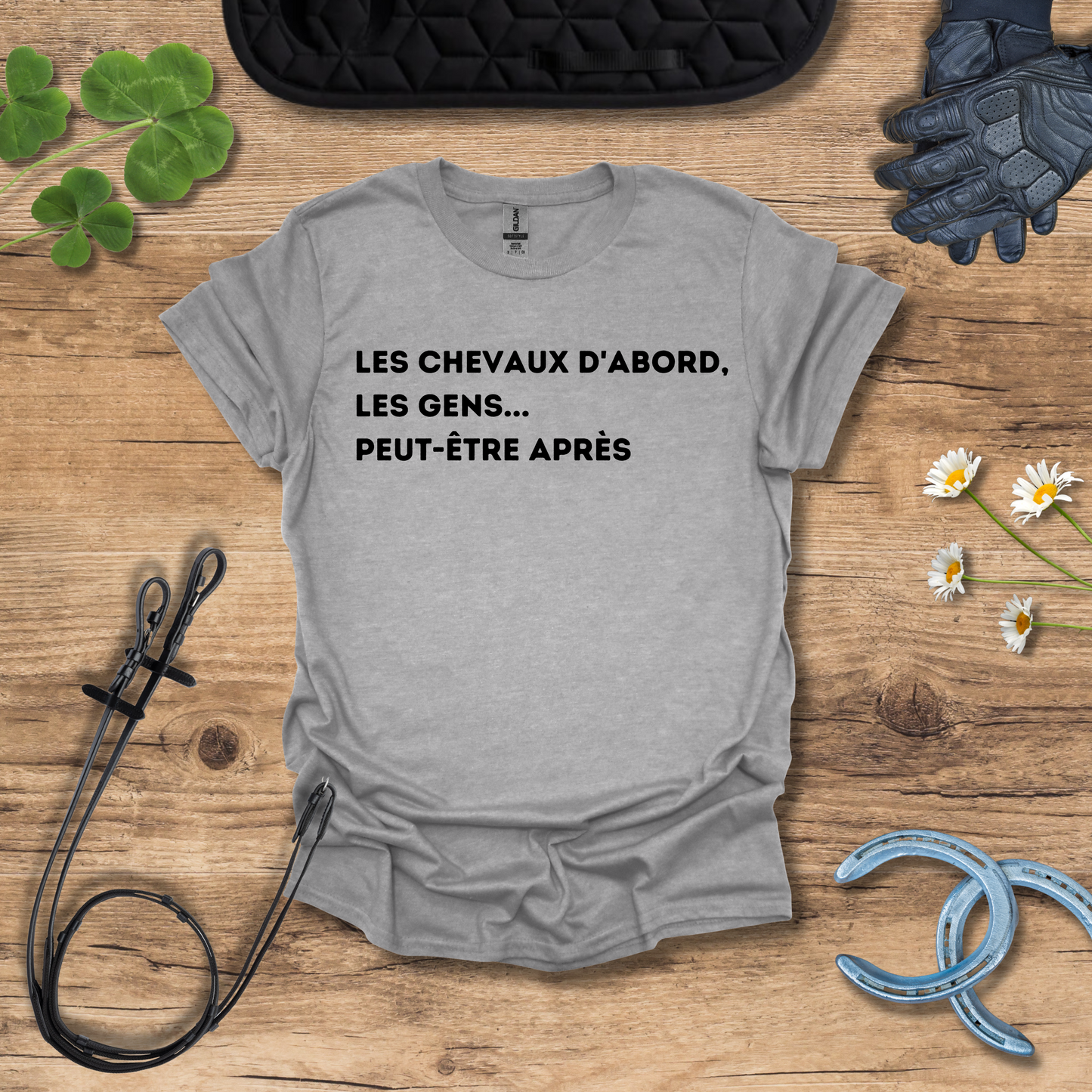 T-Shirt Chevaux Déjà