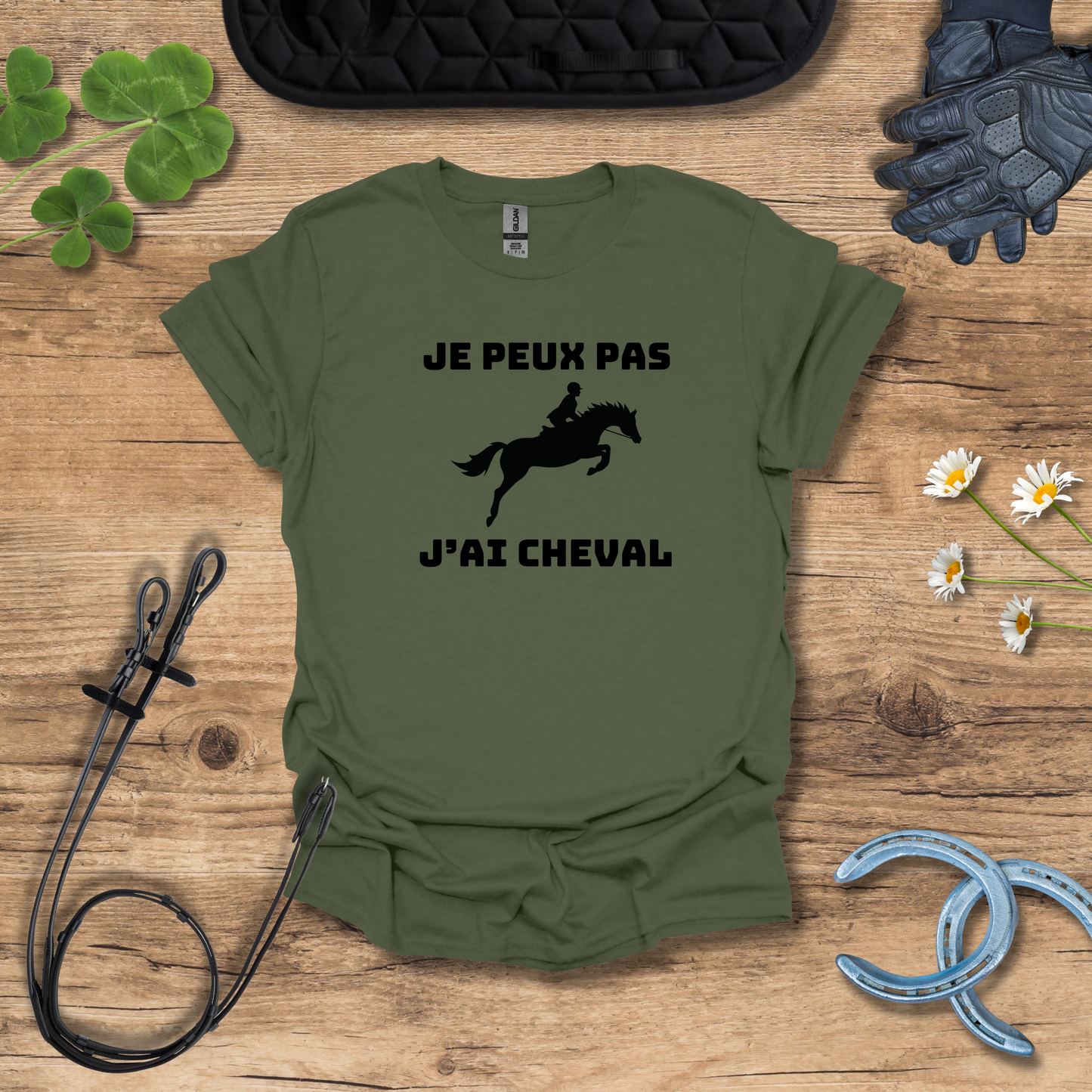 T-Shirt J'ai Cheval