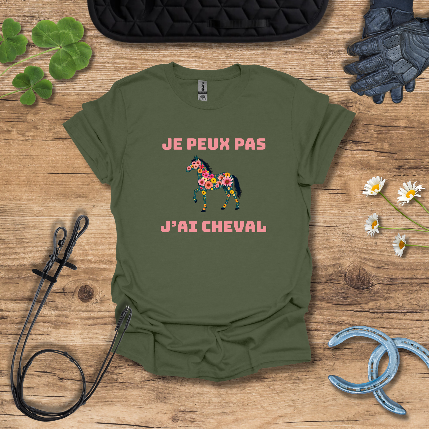 T-Shirt J'ai Cheval Flora