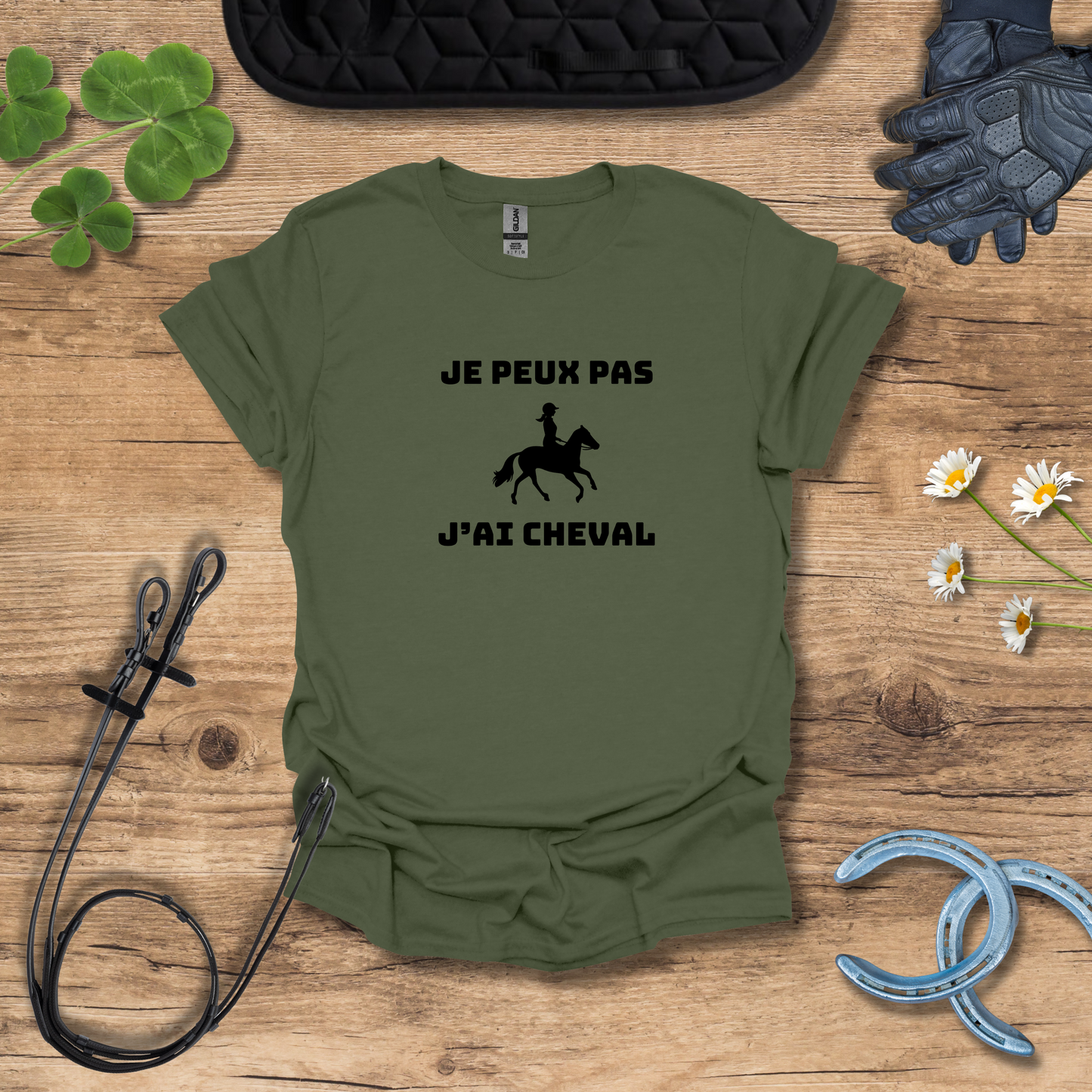 T-Shirt J'ai Cheval