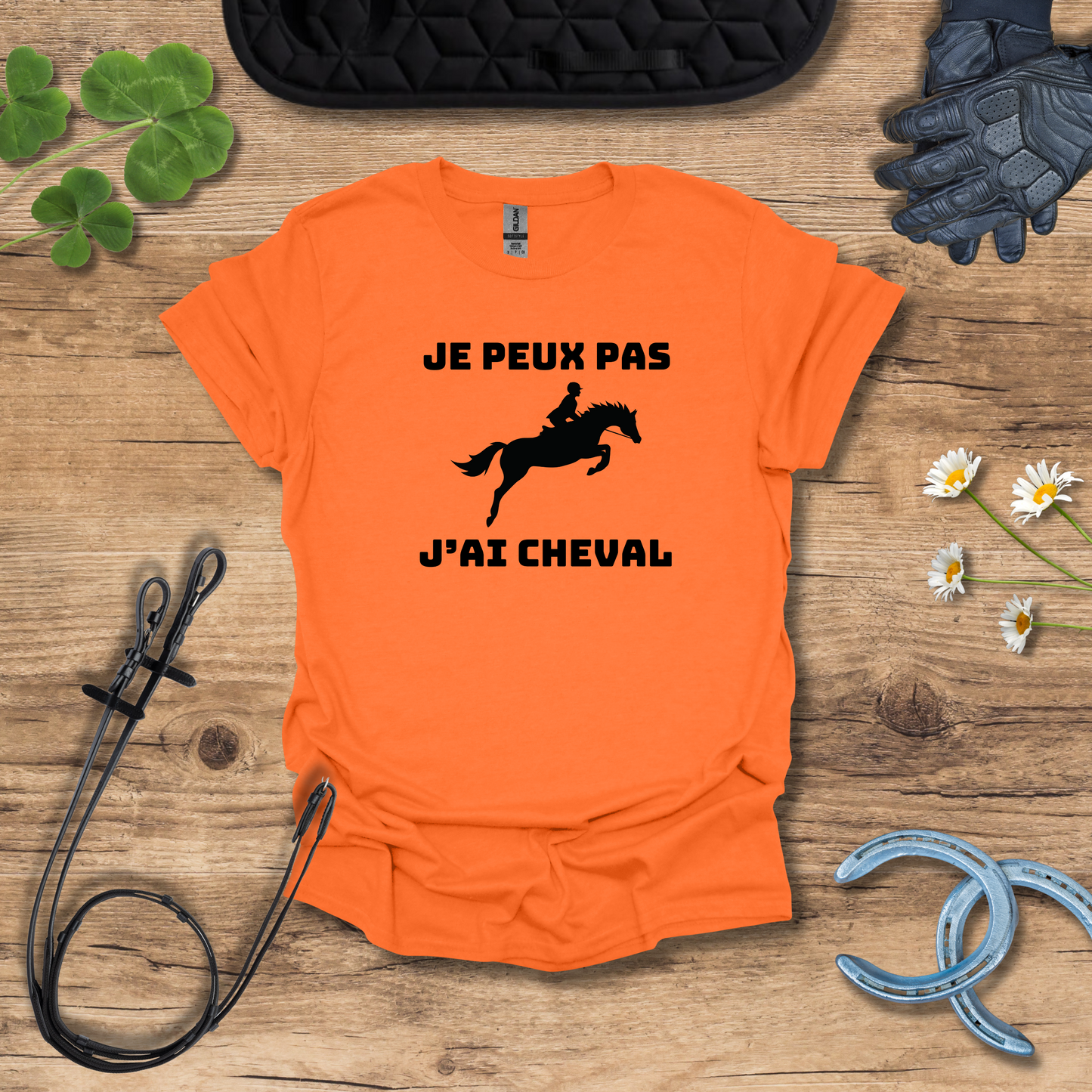 T-Shirt J'ai Cheval