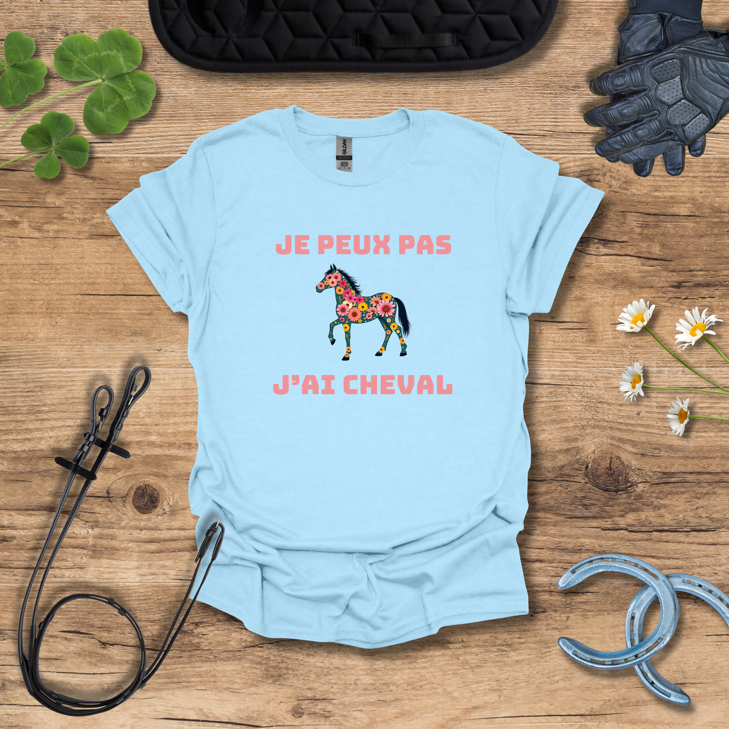 T-Shirt J'ai Cheval Flora