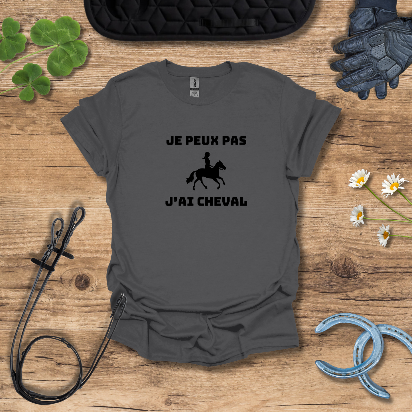 T-Shirt J'ai Cheval