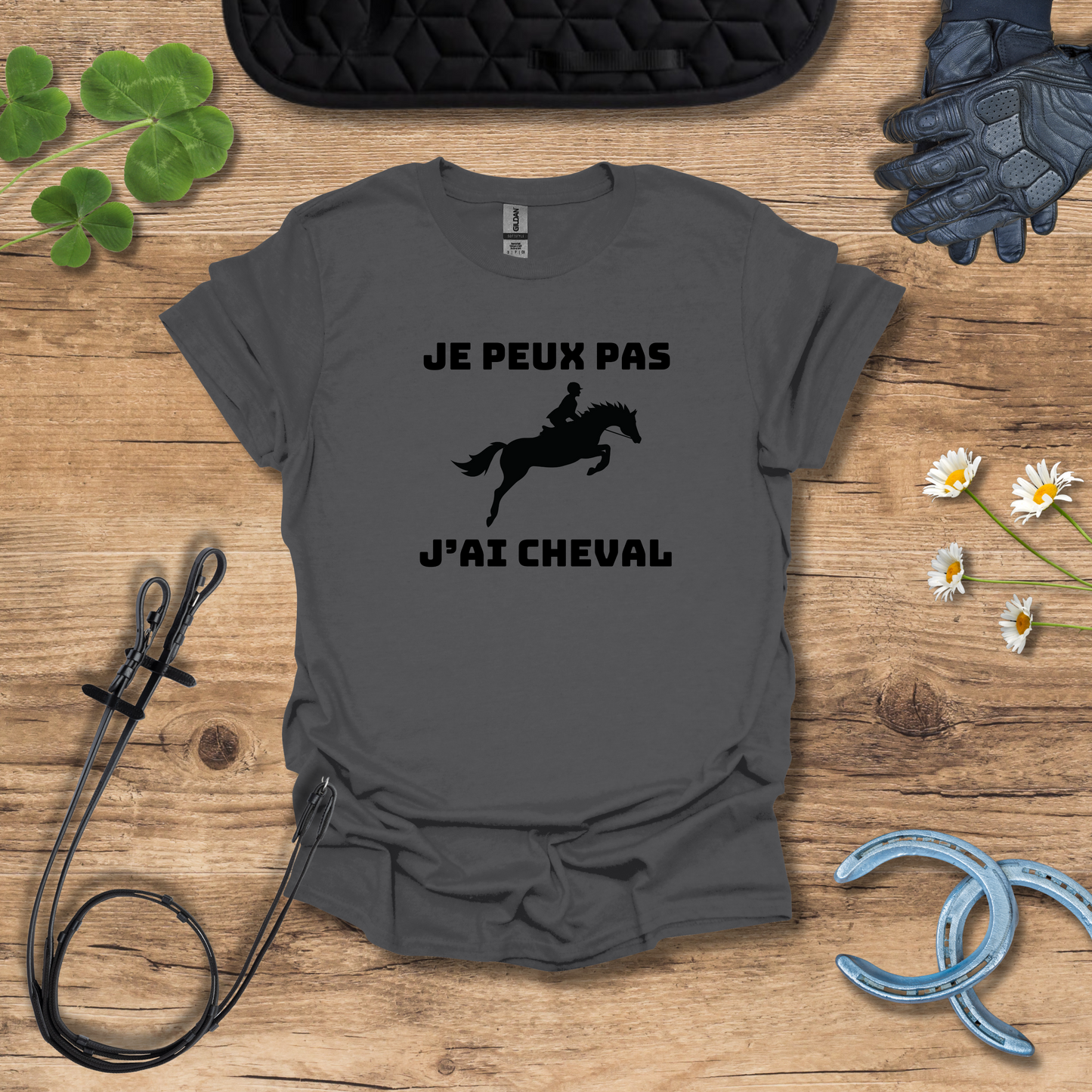 T-Shirt J'ai Cheval