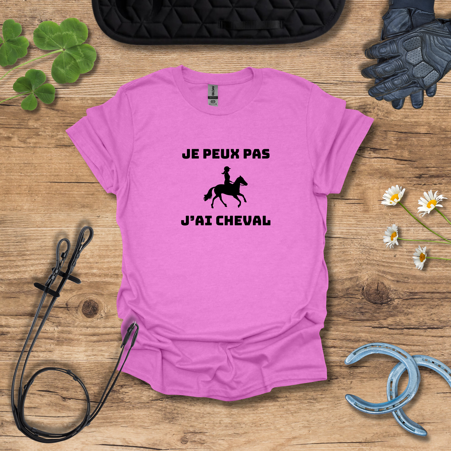 T-Shirt J'ai Cheval