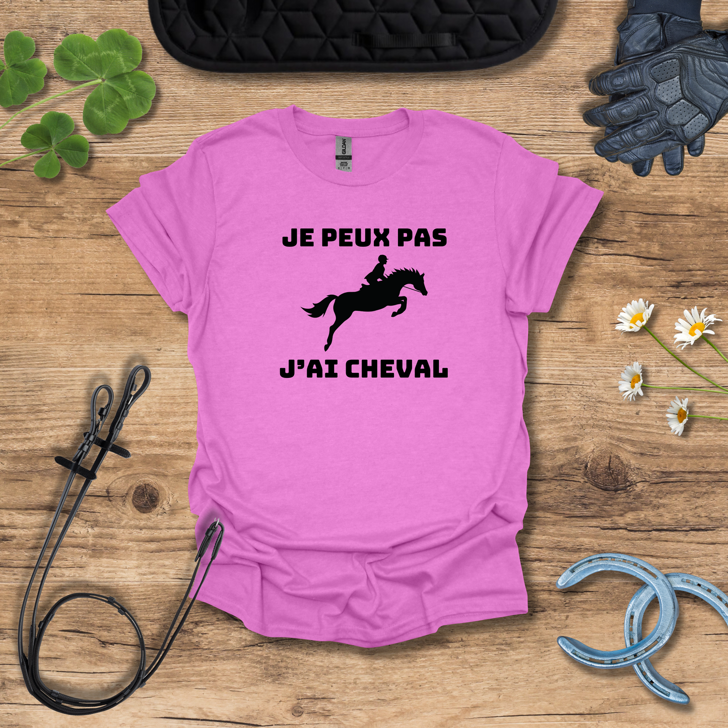 T-Shirt J'ai Cheval