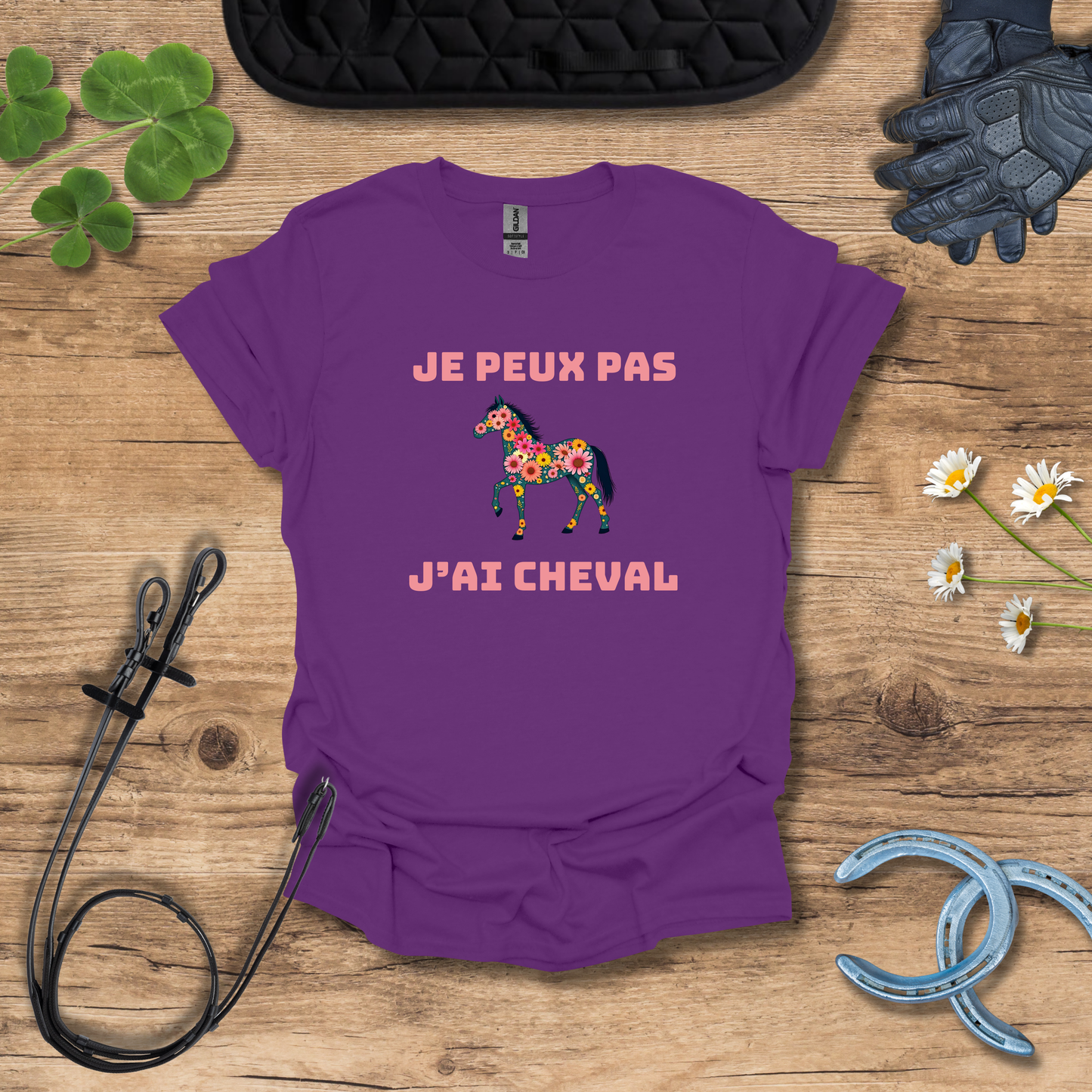 T-Shirt J'ai Cheval Flora