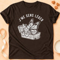 T-shirt chat Patoume – T-Shirt Léger – Chocolat