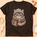 T-shirt chat Patoume – T-shirt Bonnet Chat – Chocolat