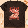 T-shirt chat Patoume – T-shirt Un livre mon chat – Chocolat