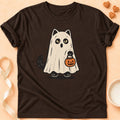 T-shirt chat Patoume – T-shirt On t’a reconnu – Chocolat