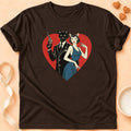 T-shirt chat Patoume – T-Shirt Agent – Chocolat