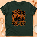 T-shirt chat Patoume – T-shirt Sous le lit – Vert sapin