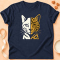T-shirt chat Patoume – T-Shirt Bangface – Bleu marine
