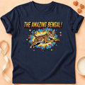 T-shirt chat Patoume – T-Shirt Amazing – Bleu marine