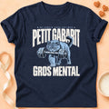 T-shirt chat Patoume – T-shirt Petit gabarit – Bleu marine