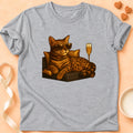 T-shirt chat Patoume – T-Shirt Détente IRL – Gris