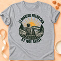 T-shirt chat Patoume – T-shirt Le bonhair – Gris