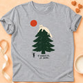 T-shirt chat Patoume – T-shirt T’inquiète je gère – Gris