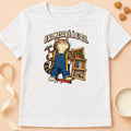 T-shirt chat Patoume – T-shirt Mesure à l'oeil – Blanc