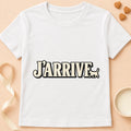 T-shirt chat Patoume – T-shirt J’arrive – Blanc