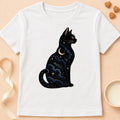 T-shirt chat Patoume – T-shirt Chat Cosmique – Blanc