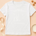 T-shirt chat Patoume – T-shirt Observation féline – Blanc