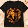 T-shirt chat Patoume – T-shirt Toc toc – Noir