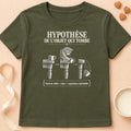 T-shirt chat Patoume – T-shirt Hypothèse de l’objet – Vert kaki