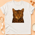 T-shirt chat Patoume – T-Shirt MiBengal – Blanc